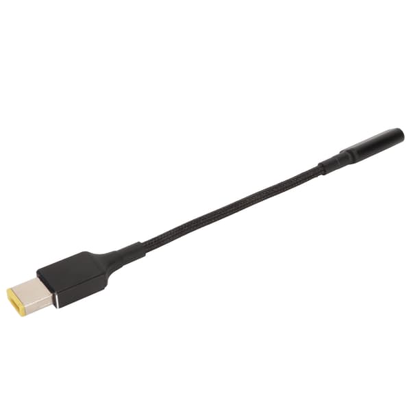 USB C til Slim Tip 100W DC Laptop Opladerkabel Aluminium Legering Adapter til Lenovo Rektangulær Port