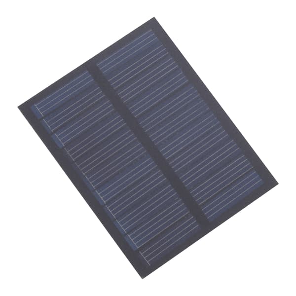0,5W 5,5V Solcelleopladningspanel PET Lamineret Plade DIY Legetøjsplade 76x60mm