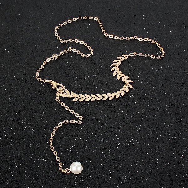 Halskæde Pearlchoker modesmykker B1621