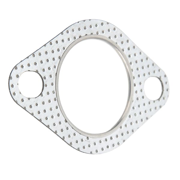 1,75 tums avgasfläns packning 2 bultar perforerat stål universal turbo downpipe