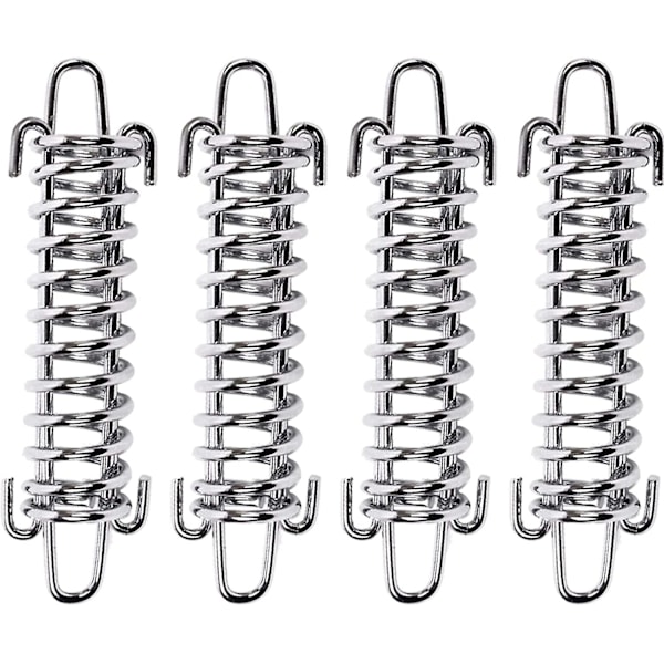 Bitar Tältfjäderspännen Stålfjäderförtält Tält Heavy Duty Rep Tält Rep Spänne Fixeringssats Trädgårdssegelspännare Resetälttillbehör