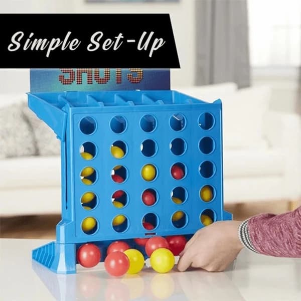 4 Shots Spill Studs Link Ball Foreldre-barn Interaksjon Bordplate Pedagogiske Leker
