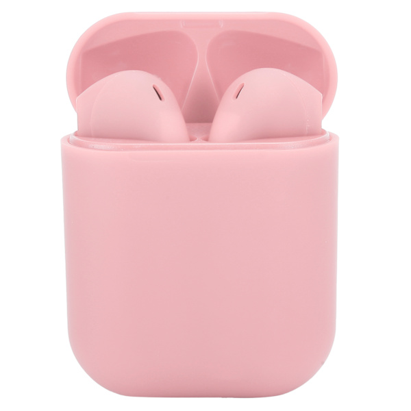 TWS Bluetooth 5.0 Trådløse Touch Control Ørepropper med Ladeetui Rosa