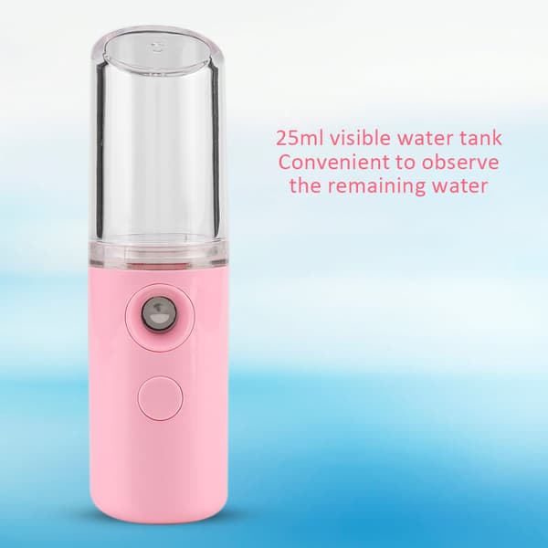 25 ml Nano Atomizer Ansiktsfuktande Rosenspray