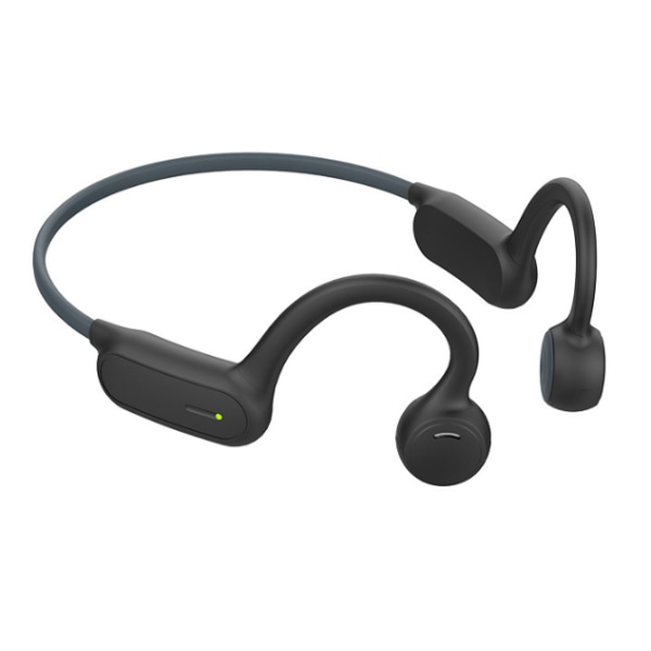 Vandtætte Bluetooth 5.0 Bone Conduction In-ear hovedtelefoner (sort)