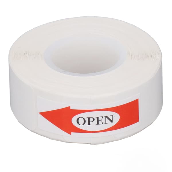 Termopappersrulle 200 ark Vit 15x30 mm Bläckfritt tryckpapper med baksida