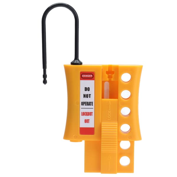 36 mm likalås isolerat Loto säkerhetslås 4 hål nylon ABS