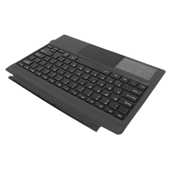 Trådlöst Bluetooth-tangentbord med pekplatta för Surface Pro 7 Plus 7 6 5 4 3 10 m räckvidd svart