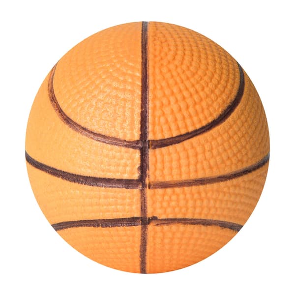 12 stk. 6,3 cm Bløde EVA Elastiske Bolde til Børnelegeplads - Trykreducerende Stressbold til Børn - Basketball