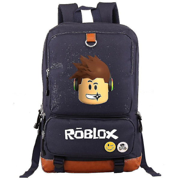 Virtual World Roblox Rygsæk Computertaske Student Skoletaske-farve-10 color-10