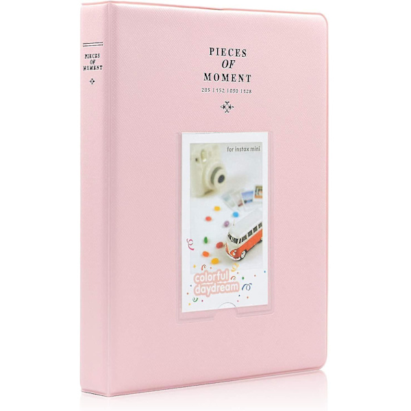 128 kpl Polaroid MINI valokuvaliite valokuvakokoelmakirja Pink