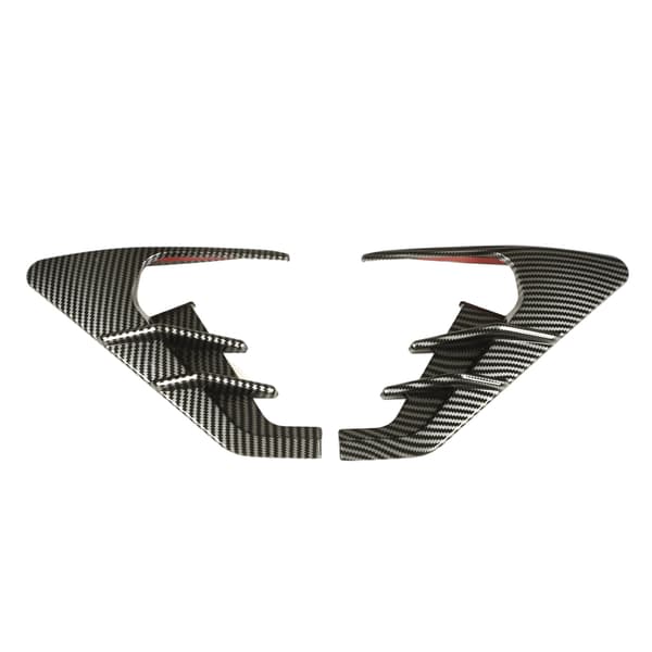 Sidekamera Blinklysbeskyttelse Deksel Erstatning for Tesla Model 3 Model Y Karbonfiber Stil