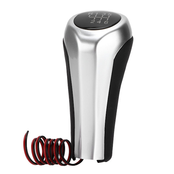Bil 6 Gear Skifteknop Mat Stil med Lys Erstatning for 5 Serie E60 E61 E28 E34 E39