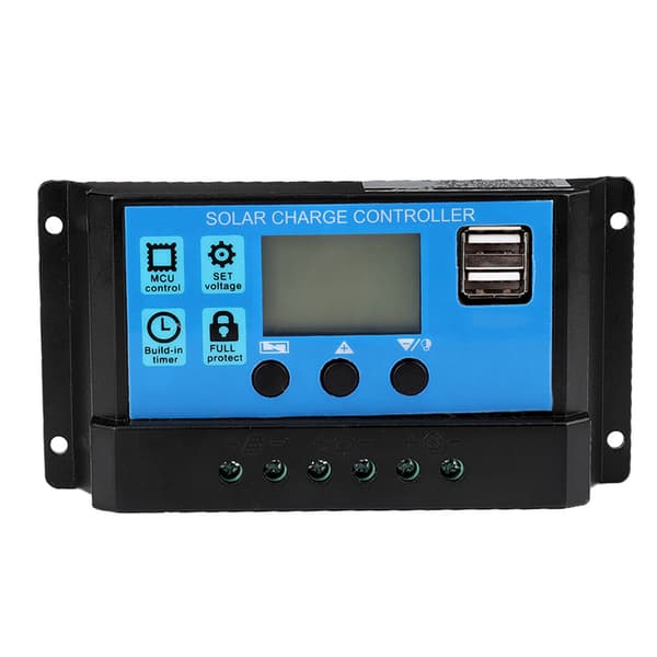 60A PWM Solcelleladeregulator 12V 24V Auto