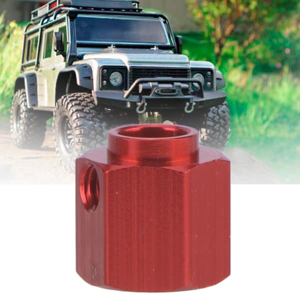 Adapterkit til metal hjulnav til TRAXXAS TRX-4 1/10 RC-bil (12 mm, 4 stk)