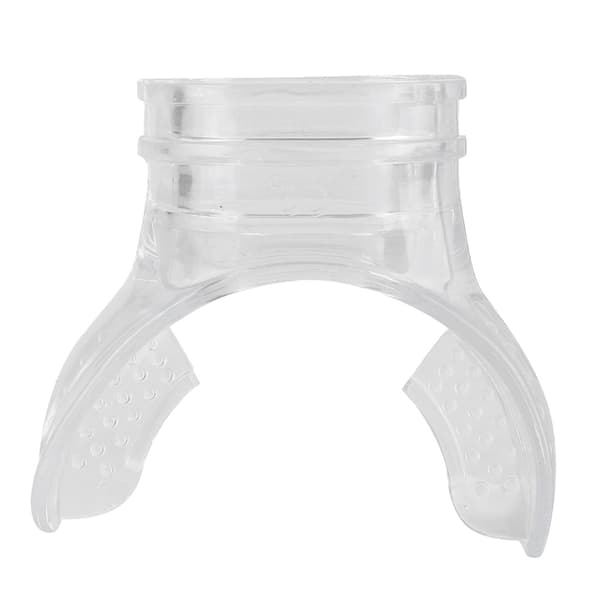 Profesjonell standard bittmunnstykke for dykking, transparent PVC