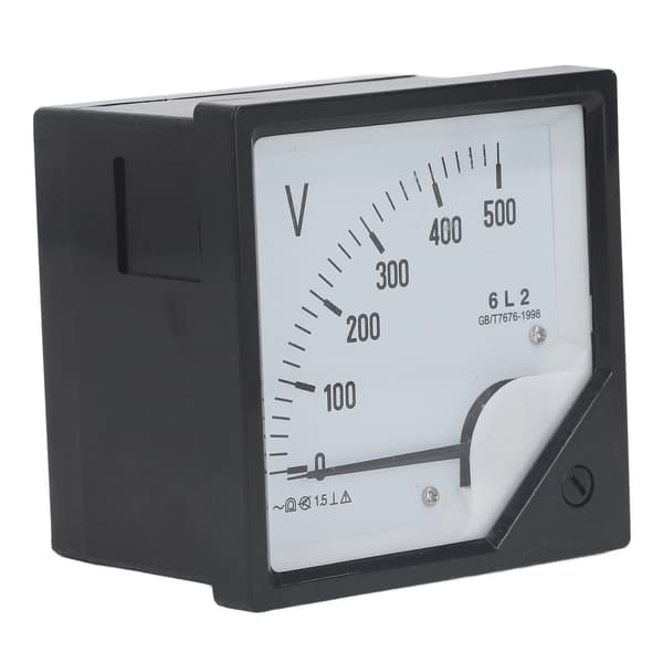 Analogt Voltmeter AC 0-500V Pointer Panel Spenningsmåler for Utstyr