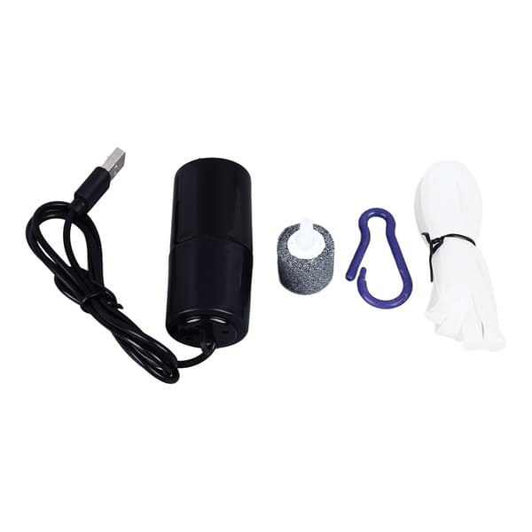 USB Luftpump Portabel Mini Akvarium Syre Pump Energibesparande Tyst Multifunktionell