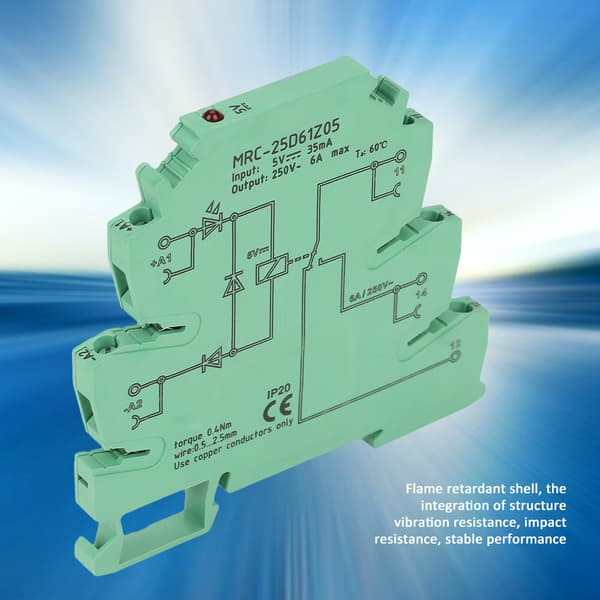 MRC-25D61Z05 5V PLC Elektromagnetisk Interface Relæmodul Kontrolkort