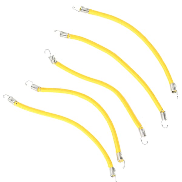 Elastisk takstativ reptiltilbehør passer SCX10 1 10 RC bilmodell gul 10cm