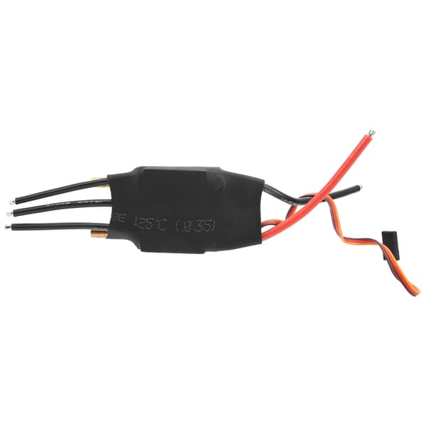 60A ESC Borstlös Vattenkylning Elektrisk Hastighetsregulator för RC Båtmodell