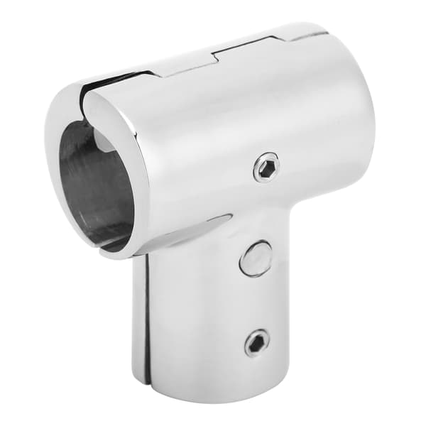 T-kobling i rustfritt stål 3-veis rørforbindelse rørfittings for båt 22mm/0.9in