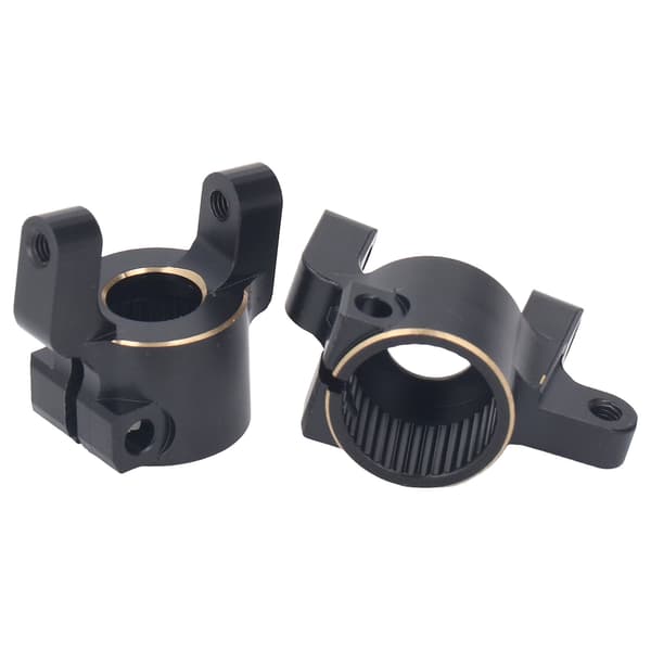 2. Front C Hub Holder Messing Solid Konstruksjon Styrekuleholder for Axial SCX10 II AR44
