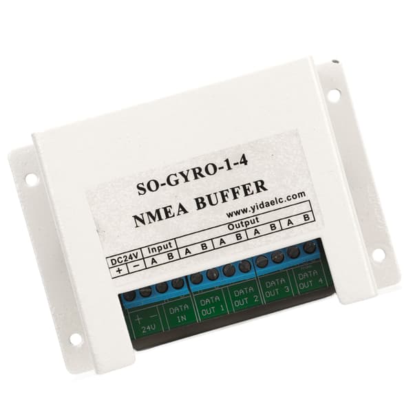 NMEA Buffer 1 ind 4 ud Marine Seriel Linjesplitter Isolerende Konverter Interface 24V Kredsløbssystem