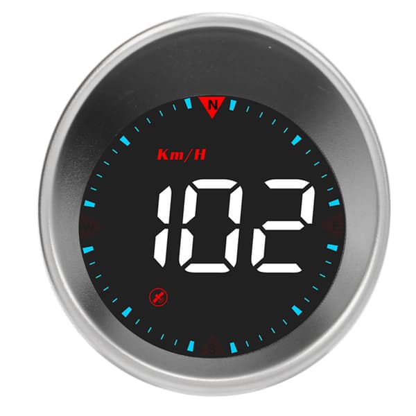 Universal Smart Car HUD Digital Speedometer Multifunktion til Lastbil Bus RV Båd Motorcykel