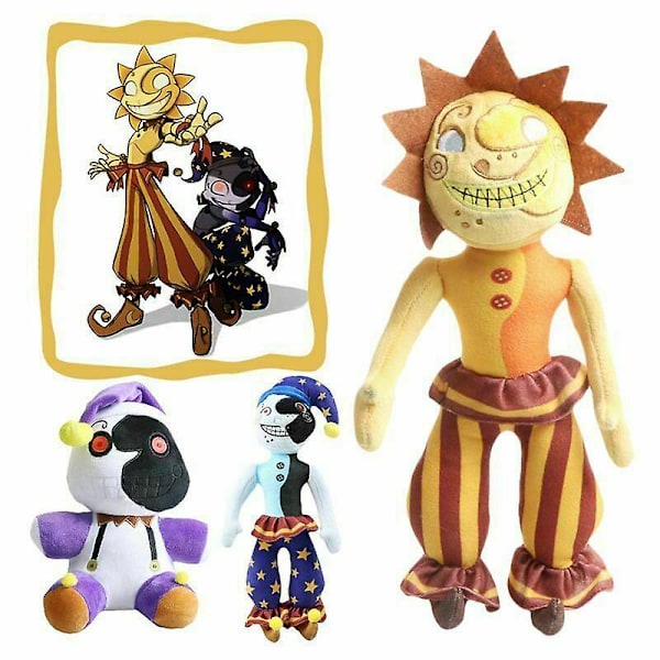 Five Night At Freddy&#39;s Sundrop Moondrop Daycare Attendant Fnaf Stuffed Sundrop