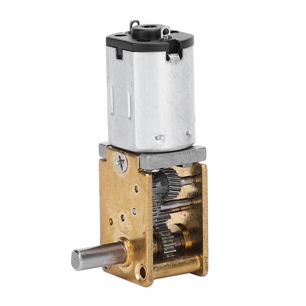 Miniborste DC-motor Micro Snäckväxelreducerare DC6V 35RPM Elektronisk Enhet