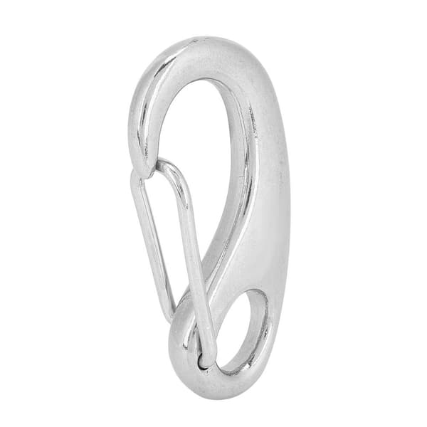 316 Rustfri Stål Snap Hook Clip Bolt Kit Dykningstilbehør 50MM Hvid