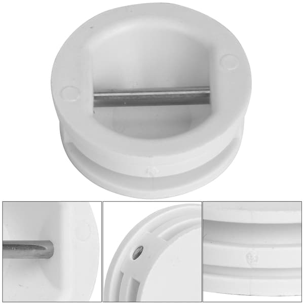 2 st Surfkoppelplugg Surfbräda Longboard Shortboard Paddlebräda Fotrepkopps Professionella Tillbehör Vit