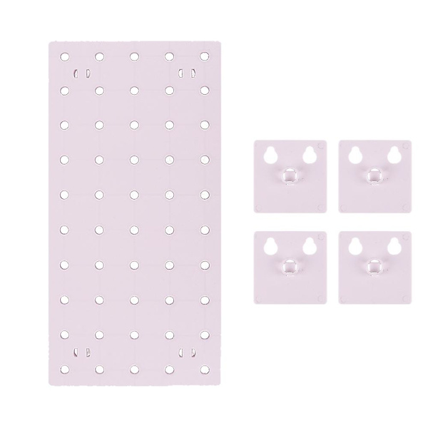 Wall Control Pegboard Rack Horisontal Pegboard - Let at installere Peg Boards S White