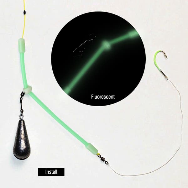 5 stk. Holdbar PVC Fiskerør Balance Connector Tackle Tilbehør 10cm