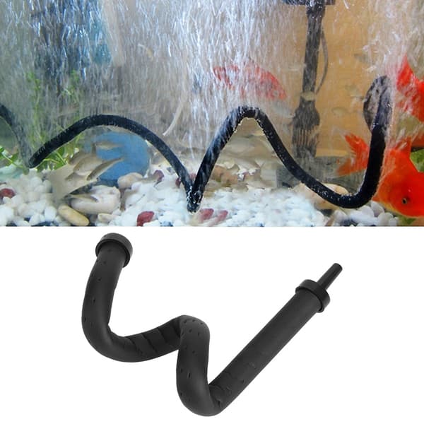 Akvarietillbehör Plast Syre Luftbubblor Rör Pump 20cm
