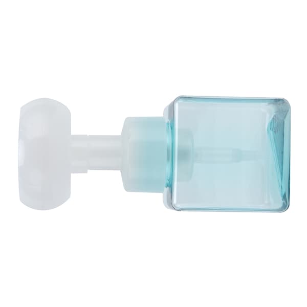 250 ml Bærbar Genopfyldelig Genanvendelig Blomsterformet Flydende Sæbedispenser Transparent Blå