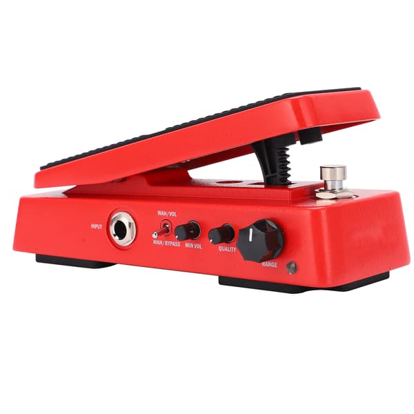 WAH 2 Wah Volympedal Multiläge 6 Nivå Justerbar Frekvens Gitarrstämnings Tillbehör 9V 18mA
