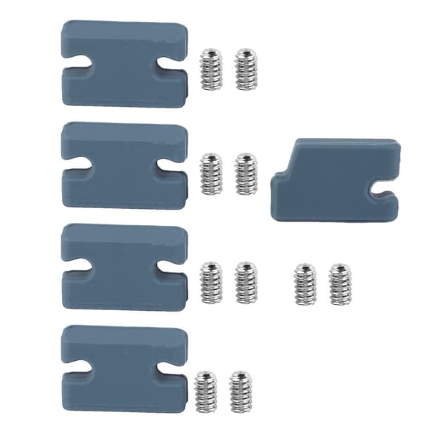 5-delars PVC-kompatibelt Tab Infill Surfboard Tillbehörsset