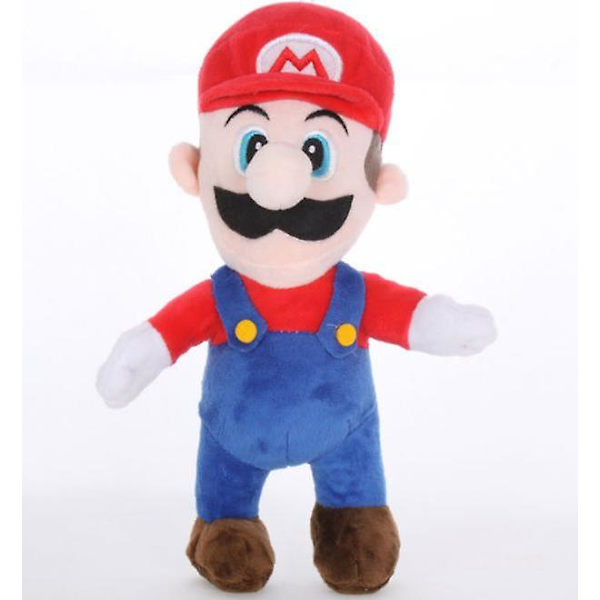 Mary Mario Mushroom Pehmo-nukke 8 tuumaa Grab Doll-1 Red
