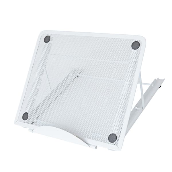 Bärbart Tabletstativ Justerbart Laptopställ Värmeavledning Hemmakontor Vit