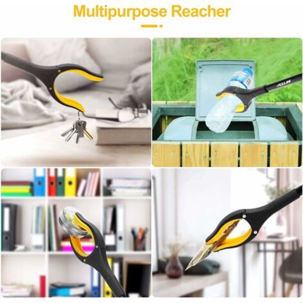 Scavenger Tools, 90° pyörivä pää, 80 cm taitettava kynsi magneettisilla kärjillä pentueen poimimiseen, roskansieppari, jatkovarsi, 1 kpl，Fonepro