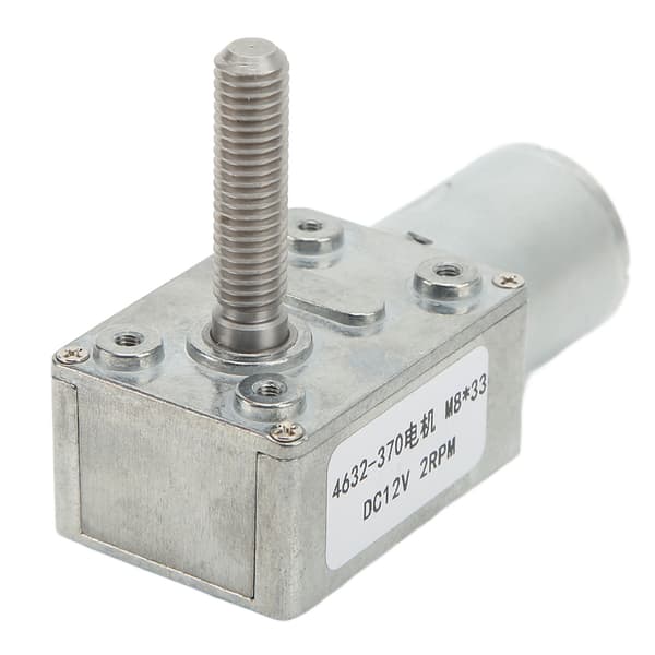 DC12V Hög Precision 4632-370 Växelmotor 2RPM M8x33mm