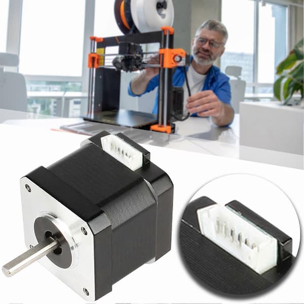 Høypresisjon 42 Steppermotor for 3D-printing Stabil ytelse Slagfasthet for 3D-printing A