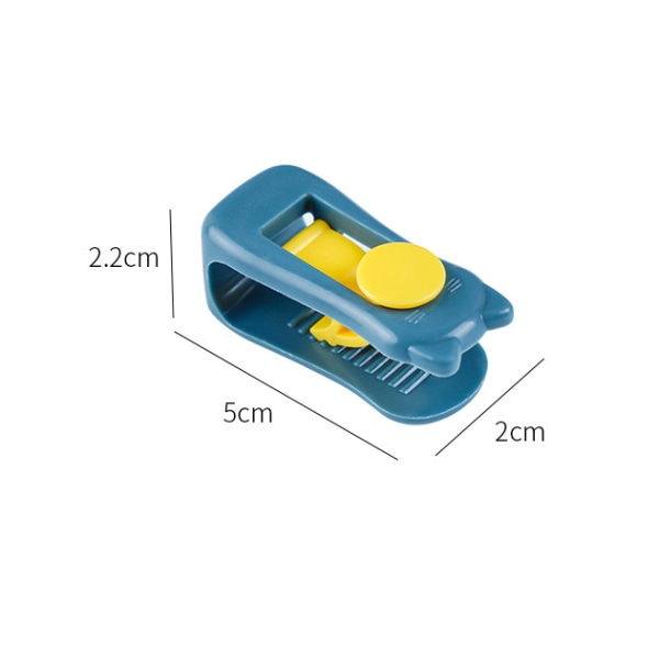 4 stykker lagnet spænde dynebetræk dyne tommelfingerspænde usynlig spændeclips, 2*pink+2*blå, 5*2*2,2cm,