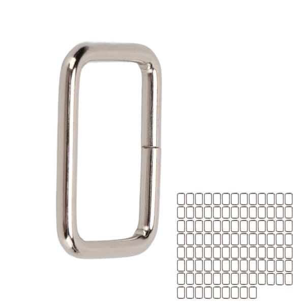 Neliömäiset metallisoljet DIY-ompelutarvikkeet 100 kpl