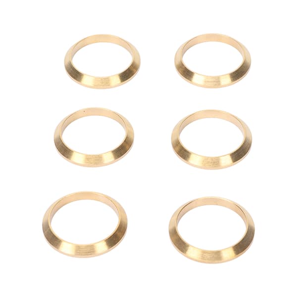 6 IN 14 Nixie Rør DIY Ur Kopparring Dekorative Ringe
