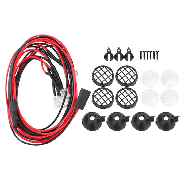Universal LED-lys for 1/10 RC Crawler Car