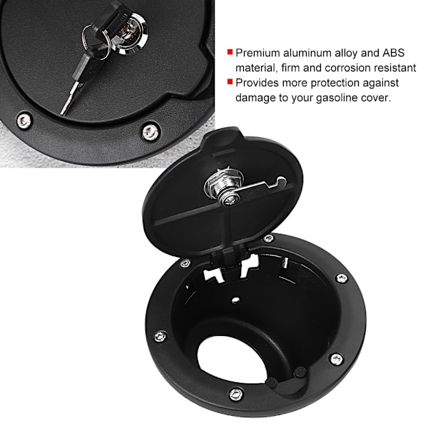 Jeep Wrangler JK 2007 2017 Bränsletank Gaslock