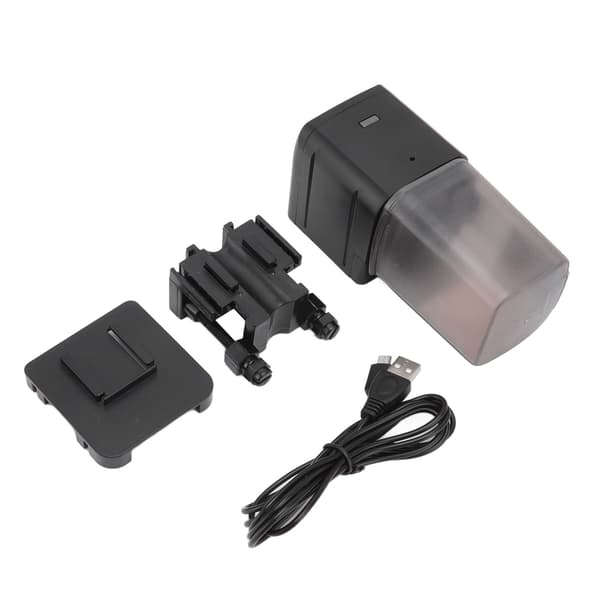 WiFi fjernbetjening automatisk fiskefoderdispenser intelligent akvariefoderautomat 5V DC